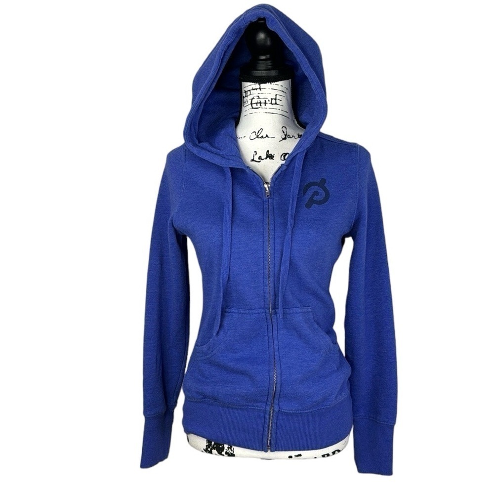 Peloton “Together” Royal Blue Full Zip Hoodie Womens XS